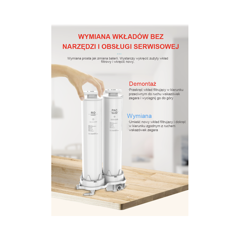 Zestaw Filtrów do systemu uzdatniania wody Zestaw Filtrów do systemu uzdatniania wody